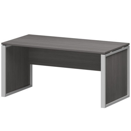 Стол руководителя НТМ-160 Лиственница/Металлик 1600x800x750