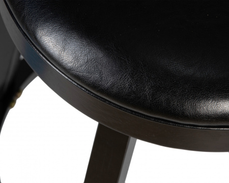 Круглый барный табурет DOBRIN BOB BAR, капучино, черный Круглый барный табурет DOBRIN BOB BAR, капучино, черный