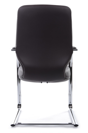 Кресло Alonzo-CF С1711 Тёмно-коричневый (3072) натуральная кожа 68*68*102-108