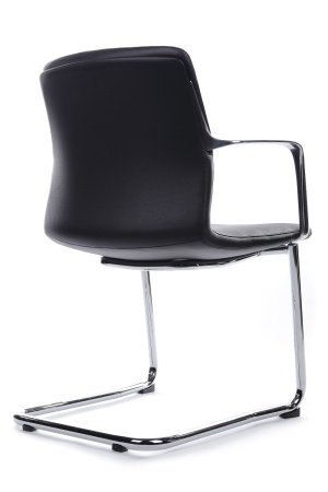 Кресло Plaza-SF FK004-С11 Чёрный (A8) натуральная кожа 58*58*82