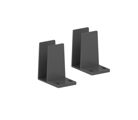 Держатель экрана стола (2 внутренних+2 внешних уголка) МК.ДЭС.004.AN Антрацит
