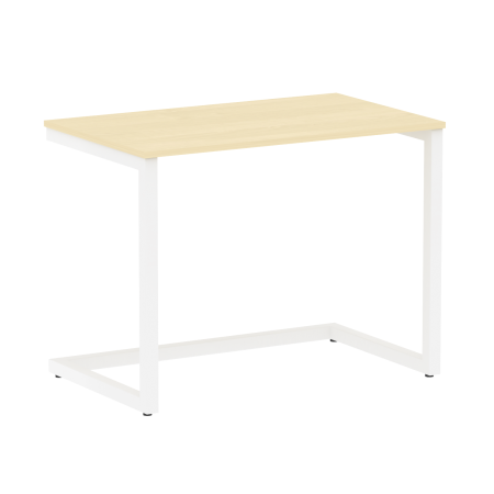 Стол письменный VR.SP-2-98 Клён/Белый металл