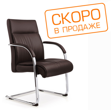 Кресло Gaston-SF 9364 Темно-коричневый (1A 3072) натуральная кожа