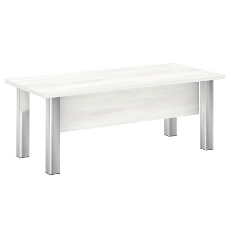 Стол руководителя M-LT.D-20.1 Снежная патина/Нерж. сталь 2000*900*750 Стол руководителя M-LT.D-20.1 Снежная патина/Нерж. сталь 2000*900*750