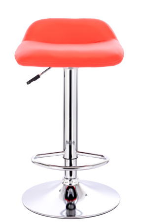 Стул Барный Everprof Form Экокожа Красный