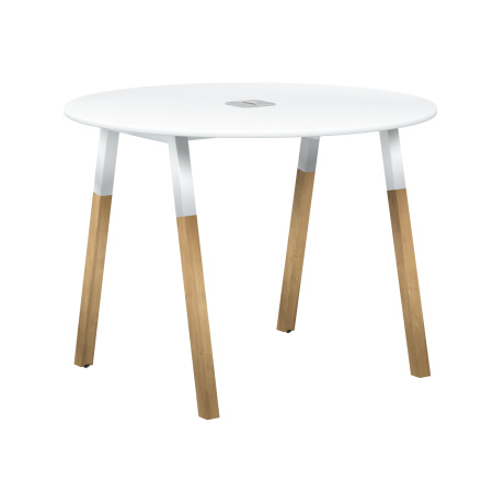 Стол FRST 1020 Белый премиум/Белый-Бук