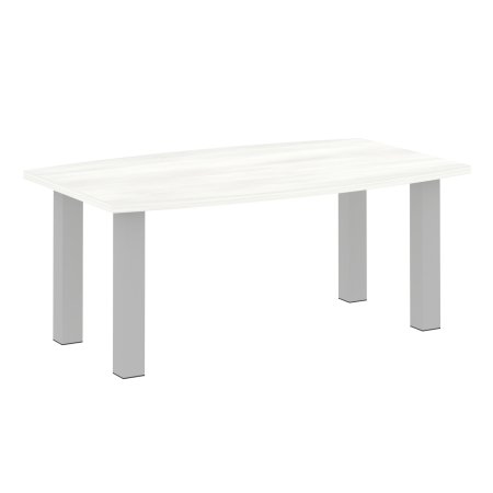 Стол переговорный LT.SP-3 Снежная патина/Серые опоры 1800*1100*750