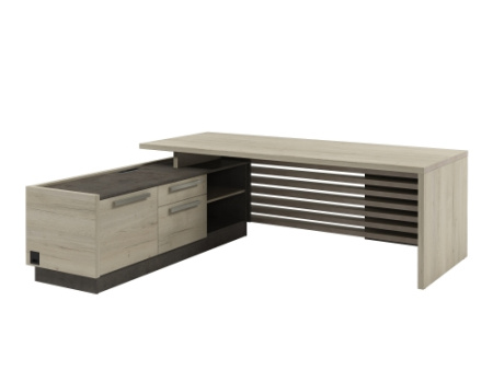 Стол Z-222л.1000 левый с блоком розеток. Размер: 2200*900/2030*750 Стол Z-222л.1000 левый с блоком розеток. Размер: 2200*900/2030*750