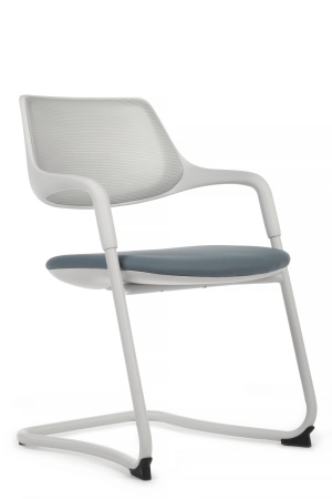 Кресло Scroll SF HY-813B Серая спинка/Серое сиденье