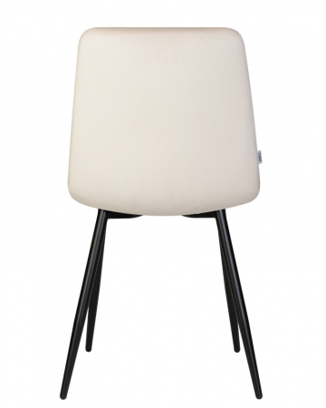 Стул для кухни DOBRIN CHILLY, Кремовый Holland 05, основание черное