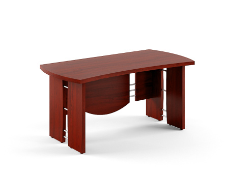 Стол руководителя В 103 Бургунди