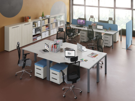 Бенч-система две столешницы NLN36318324