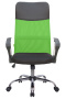 Кресло Smart RCH 8074 Чёрная ткань/Зелёная сетка