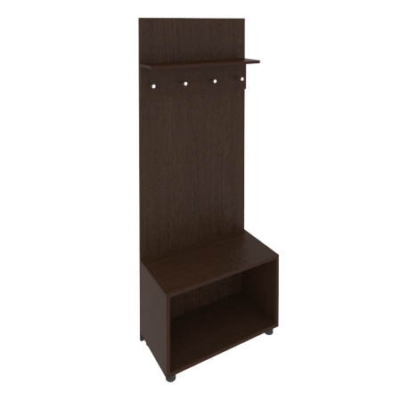 Light Вешалка с багажницей С-ВБ-80 Венге 800*400*2050