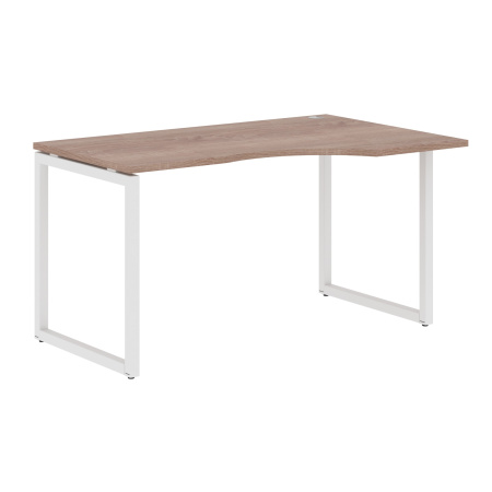 Стол эргономичный XQCET 149(R) Дуб Сонома/Белый