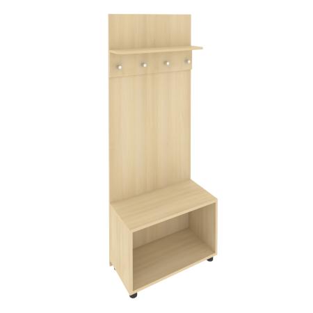 Light Вешалка с багажницей С-ВБ-80 Акация 800*400*2050