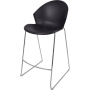 Барный стул ITALSEAT Smile-Bar черный пластиковый, цвет Nero