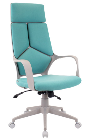 Кресло Everprof Trio Grey TM Ткань Бирюзовый