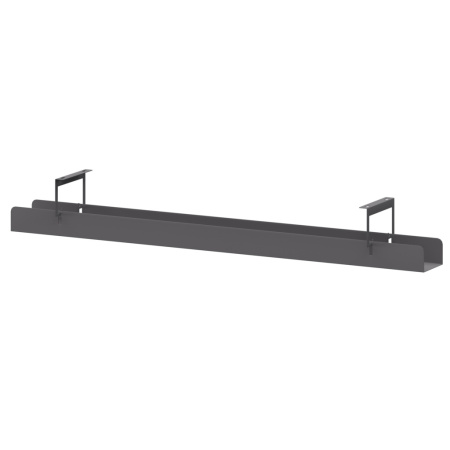 Кабель-канал узкий для стола МК-0160.Ф Антрацит