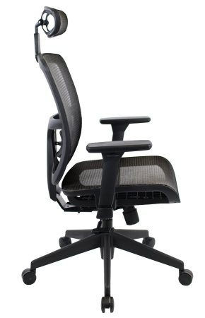 Кресло Эргономичное Everprof Dublin Сетка Черный