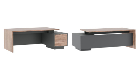 Стол письменный на опорной тумбе DLI37210032R