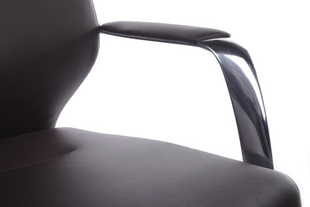 Кресло Alonzo-M В1711 Тёмно-коричневый (3072) натуральная кожа 68*68*102-108