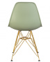 Стул для кухни DOBRIN DSR, ножки золотые, цвет мятный (NX-G-09)