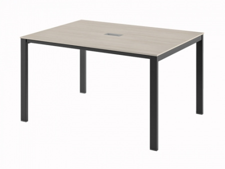 Стол на металлокаркасе с кабель-каналом N-101  Акация Морава