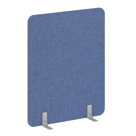 Перегородки на металлических опорах на фетровых подпятниках AP.F-120-150 Romeo 11/Серый металл