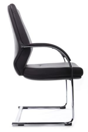 Кресло Alonzo-CF С1711 Тёмно-коричневый (3072) натуральная кожа 68*68*102-108