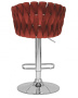 Стул барный DOBRIN MARCEL, винный велюр (MJ9-35)