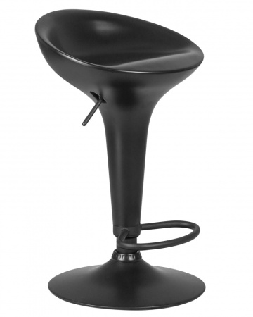 Стул барный DOBRIN BOMBA BLACK, чёрный