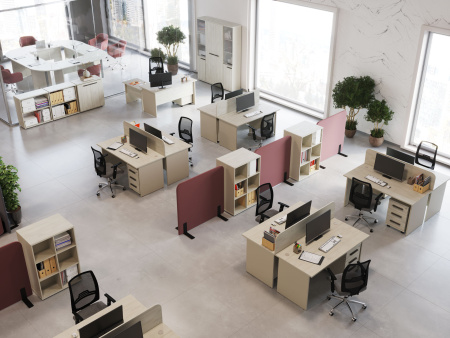 Бенч-система две столешницы NLN36318324