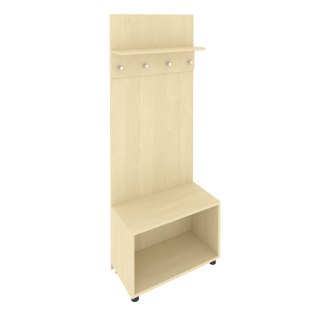 Light Вешалка с багажницей С-ВБ-80 Клён 800*400*2050