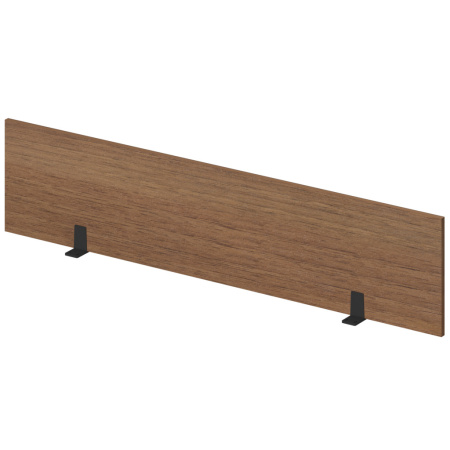 Экран для одиночного стола СМЭ18-16 Орех/Антрацит