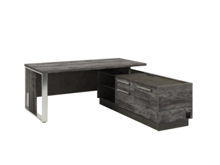 Стол Z-418пр.1000 правый с блоком розеток. Размер: 1800*900/2030*750 мм