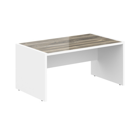 Стол руководителя MST 169 Дуб Базель/Белый