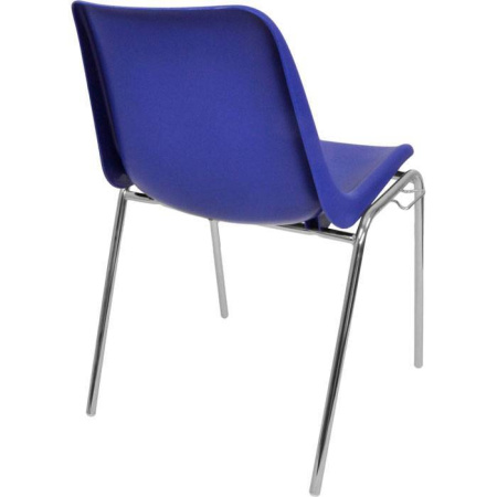 Стул ITALSEAT Vicenza-4 синий пластиковый, цвет Blu RAL 5002