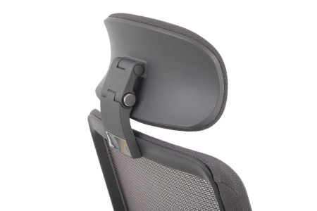 Кресло WORK W-218C Grey Серый пластик/Серая сетка 65-64-113-123