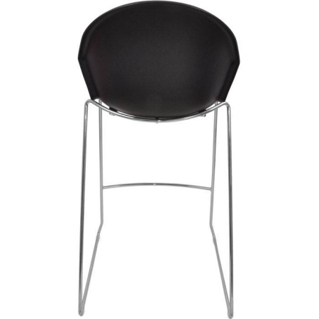 Барный стул ITALSEAT Smile-Bar черный пластиковый, цвет Nero