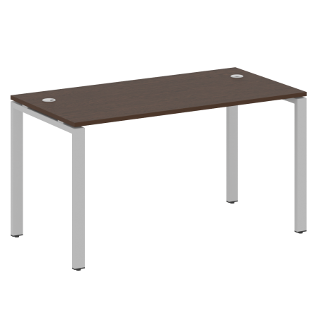 Стол письменный на П-образном м/к БП.СП-3 Венге/Серый металл