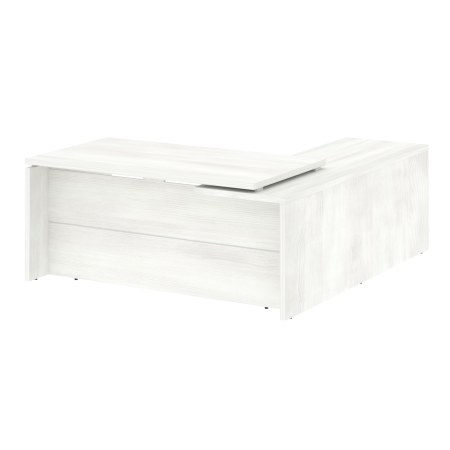 Стол руководителя LT.C-18 (L) Снежная патина 1800*2000*750