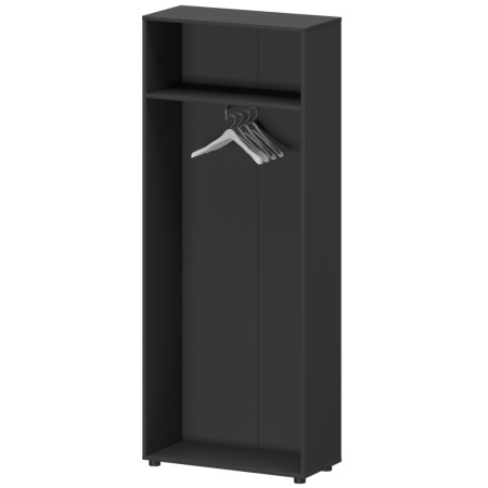 Корпус шкафа для одежды СМШ-58Ш Графит