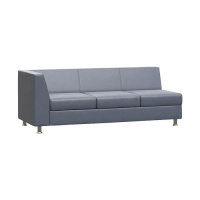 Секция с подлокотником трехместная правая Prime PR.SP-3(R)