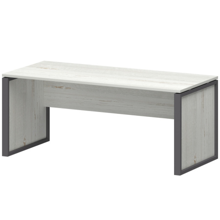 Стол руководителя НТМ-180 Сосна винтер/Антрацит 1800x800x750