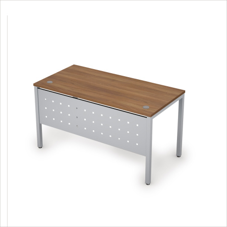 Стол рабочий с экраном из металла 6МК.069 Шамони темный