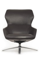 Кресло+ оттоманка Selin F1705 Тёмно-коричневая кожа (3А MND6610) Кресло+ оттоманка Selin F1705 Тёмно-коричневая кожа (3А MND6610)