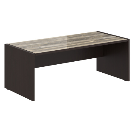 Стол руководителя MST 209 Дуб Базель/Венге Магия