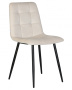 Стул для кухни DOBRIN CHILLY, Кремовый Holland 05, основание черное