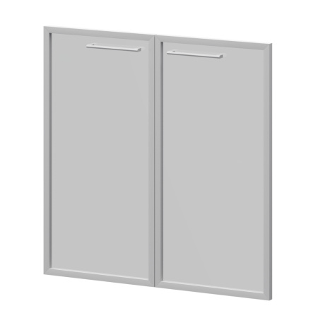 Фасады рамочные стеклянные KZF-28RS(Б) Тонированный 784x20x780